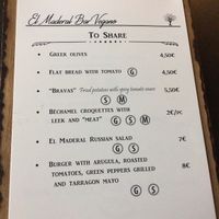 to share at El Maderal in Barcelona
