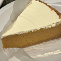 Vegan Pumpkin Cream Cheesecake at Gluten Free Gem in Portland