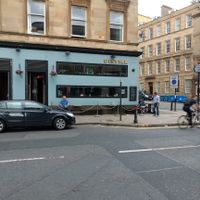 ootside at Distill in Glasgow