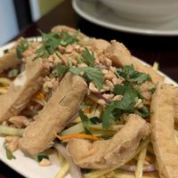 Mango salad at Dang Good Vietnamese Restaurant in Edmonton