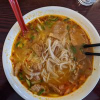 Vegan pho sate! at Dang Good Vietnamese Restaurant in Edmonton