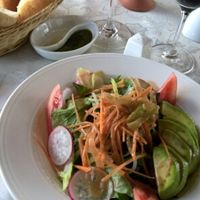 Vegan food prepared on the train  at Peru Rail in Cusco