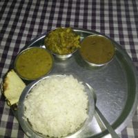 Set Thali vegan  at New Satkar Vegetarian Restaurant in Kathmandu