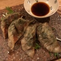 Gyoza at Ukishima Garden in Kyoto