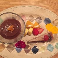 Dessert sampler at Ukishima Garden in Kyoto