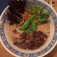 Very good vegan ramen! at Ukishima Garden in Kyoto