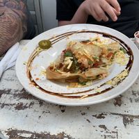 9 Bean Chilli Nachos  at Voltaire in Bangor