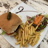 Ninja burger  at Voltaire in Bangor