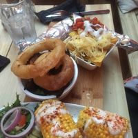 Burrito, sorry for not including the main event! at Voltaire in Bangor