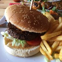 Ninja burger  at Voltaire in Bangor