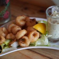 Calamari at Voltaire in Bangor