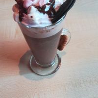 Hot chocolate with all the trimmings at Voltaire in Bangor