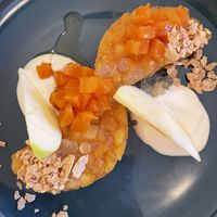 Postre at La Couleuvrine in Sarlat-la-caneda