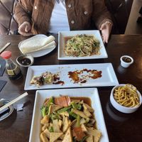 Tofu and veggies, lo mein   at Fulin's Asian Cuisine in Cleveland
