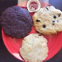 Vegan cookies! chocolate/ fruit / lemon at Stuzzicheria Romagnola in Cervia