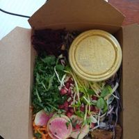 First Canadian Place lunch box at Kupfert & Kim - Spadina in Toronto