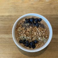 Almond chocolate bowl  at Kupfert & Kim - Spadina in Toronto