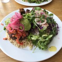 Burger of the day  at Kupfert & Kim - Spadina in Toronto