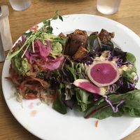Burger of the day at Kupfert & Kim - Spadina in Toronto