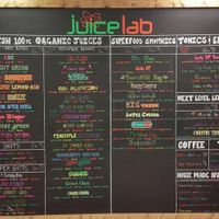 Juice Lab Menu at Juice Lab in Denton