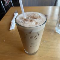 chai iced tea  at Plant Matter Kitchen in London