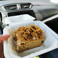 Coffee cake at Little Jo Berry's in Ottawa
