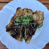 Grilled cheese with spinach   at Pura Rio in Rio De Janeiro