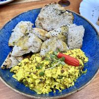 Scrambled tofu   at Pura Rio in Rio De Janeiro