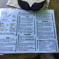 5/19 menu at Turnip the Beat in Port Angeles