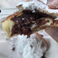 Brownie Beignet inside at Krimsey's Cajun Kitchen in North Hollywood