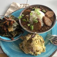 Monday Plate / a lunch choice at Krimsey's Cajun Kitchen in North Hollywood