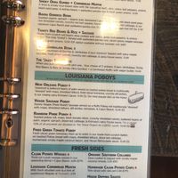 Menu 4 at Krimsey's Cajun Kitchen in North Hollywood