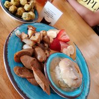 Brunch sampler at Krimsey's Cajun Kitchen in North Hollywood