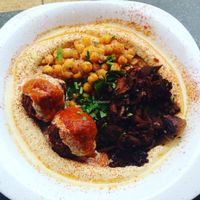 humpit hummus bowl at Humpit in Sheffield