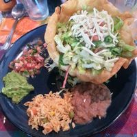 Vegan Taco Salad at Cantina Vallarta in Salmon Arm