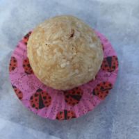 vegan coconut almond balls  at BaKED Food Cafe in New Glasgow