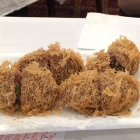 Crispy tarot dumplings at Sun Bo Kong Vegetarian in Vancouver