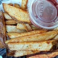 Country Fries at Sistah's Vegan in Eureka