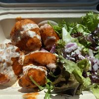 Buffalo cauliflower at Sistah's Vegan in Eureka