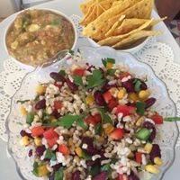 Vegan Mexican Bowl at Cafe Nomad in Fuengirola