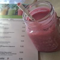 Smoothie at Cafe Nomad in Fuengirola