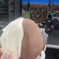 A vegan black and white cookie  at Oy Vey Jewish Bakery and Delicatessen in Terre Haute