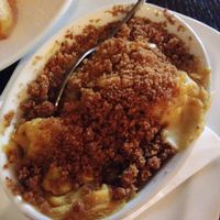 vegan cauliflower cheese at The Old Bell in Henley On Thames