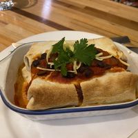 Veggie enchiladas  at Le Jardin du Petit Prince in Taichung