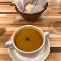 Pumpkin Soup at Le Jardin du Petit Prince in Taichung
