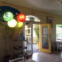The front of the restaurant area.  at Loving Hut in Fresno