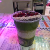 Green wake up smoothie at Smoothie Bar in Nis