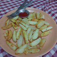 Finger chips at Tara's Vegetarian Restaurant in Pokhara