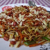 Pad Thai  at Tara's Vegetarian Restaurant in Pokhara