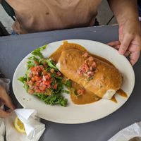 Tres hermanas burrito at Elmyriachi in Atlanta